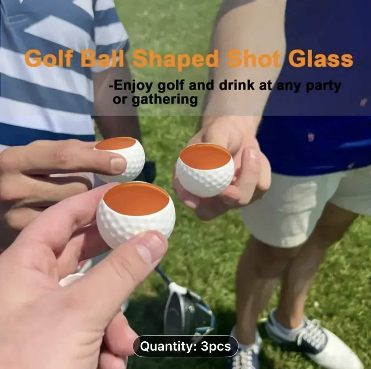 Golf Ball Shot Glass