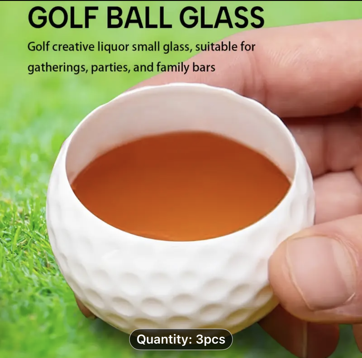 Golf Ball Shot Glass